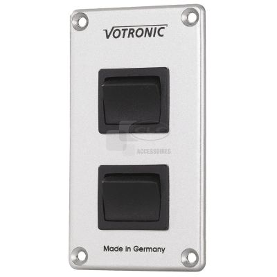 Panneau 2x16 A S - 2 interrupteurs